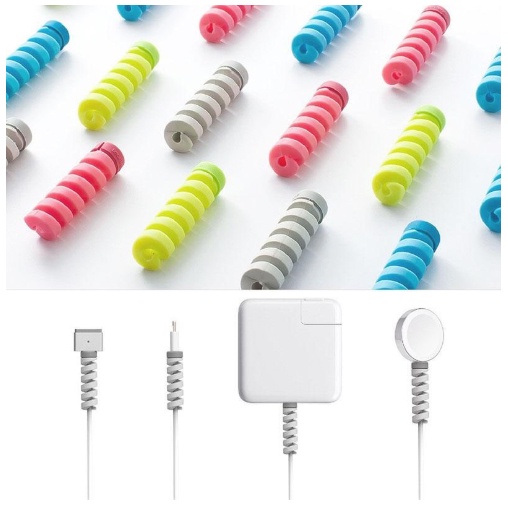 Vỏ Bảo Vệ Dây Cáp Sạc Máy Tính Bằng Silicon Chống Đứt Gãy