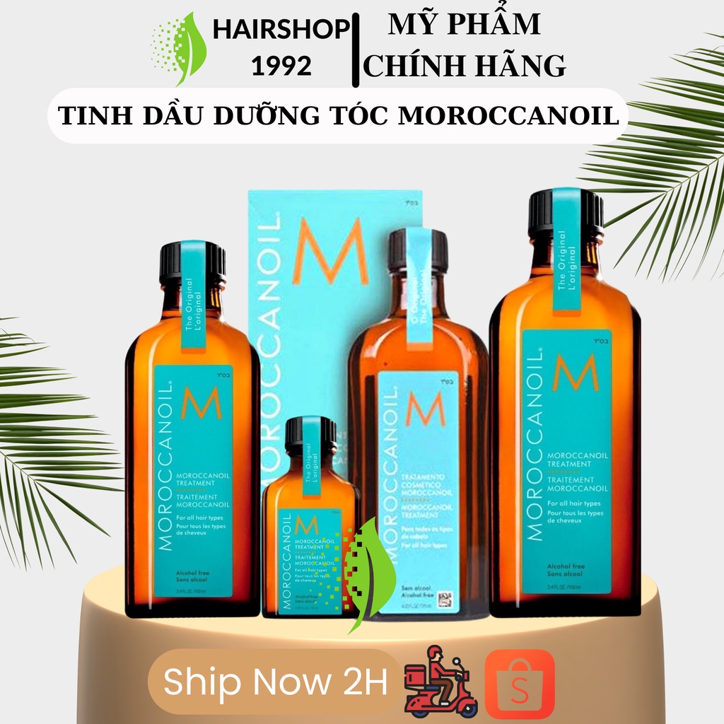 Tinh Dầu Dưỡng Tóc Moroccanoil Treatment Phục Hồi Tóc Hư Tổn - Hair serum 25ml - 100ml - 125ml - 200ml Chính hãng