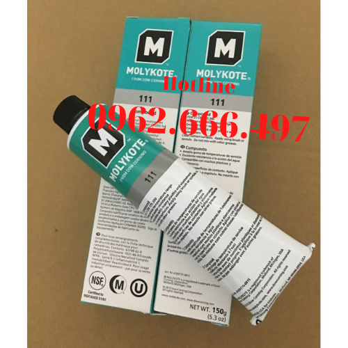 Mỡ bôi trơn & làm kín van Molykote 111, 150g