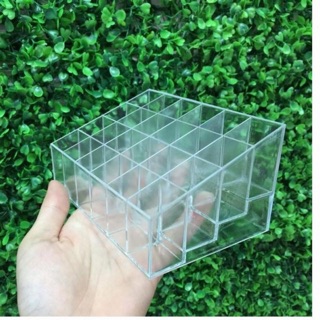 Khay Đựng Son trong suốt 24 ô