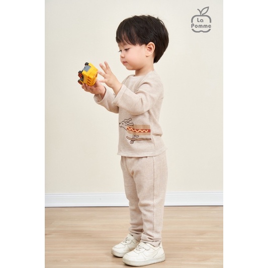 La Pomme bộ dài tay hotdog trượt ván AW2022