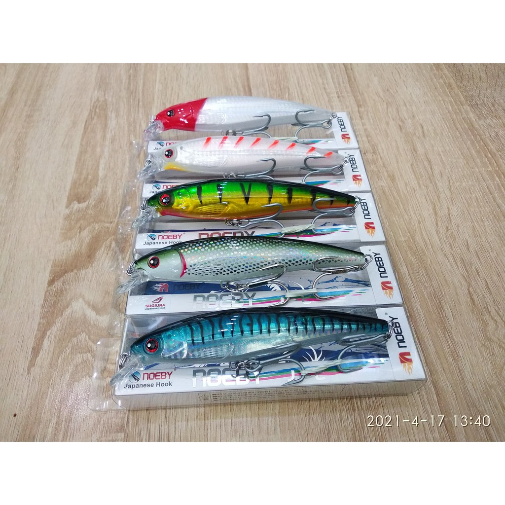 Mồi Câu Cá Noeby Minnow NBL 9047 - 39g - Floating