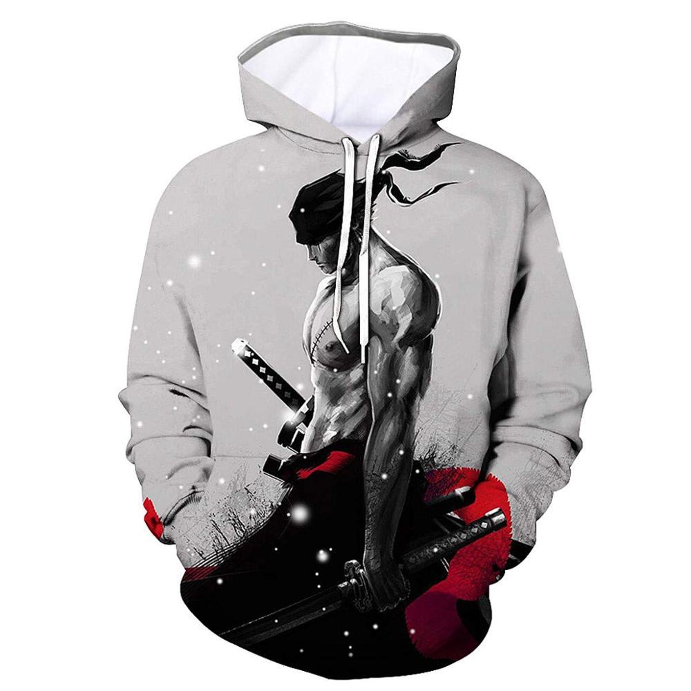 Áo Hoodie Thể Thao Tay Dài In Hình Roronoa Zoro One Piece 3D Thời Trang Mùa Thu 2022 Cho Nam Và Nữ