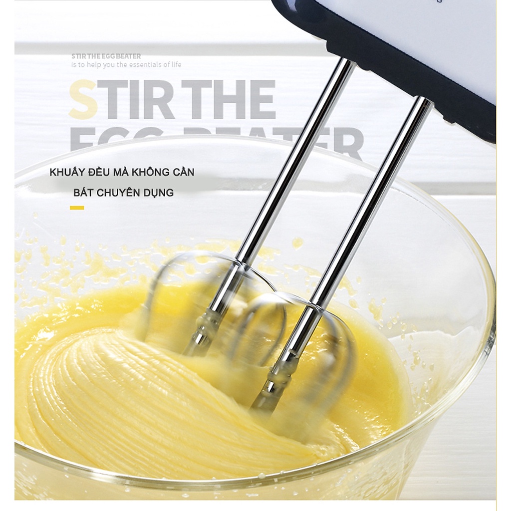 Máy đánh trứng cầm tay DAEWOO DWHM-318 (Công Suất 150W)