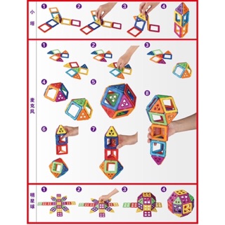 ĐỒ CHƠI LẮP RÁP NAM CHÂM TRÍ TUỆ MAGNET CHO BÉ