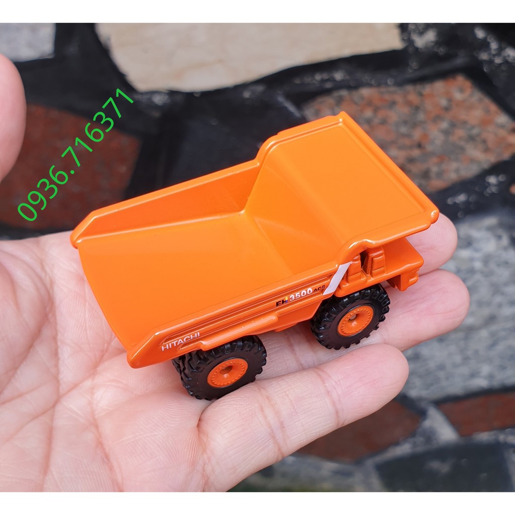 Mô hình xe công trình màu cam tomica Nhật Bản No102