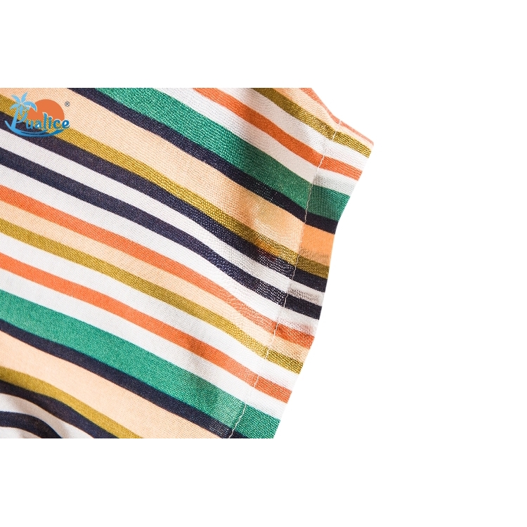 Men Shirt Short Sleeve Striped Button Up Shirt Summer Casual Blouse Tee Tops