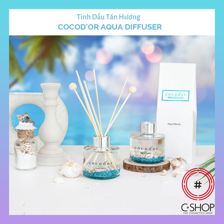 Tinh Dầu Tán Hương COCOD'OR phiên bản AQUA DIFFUSER 120ml_Mỹ phẩm Hàn Quốc chính hãng