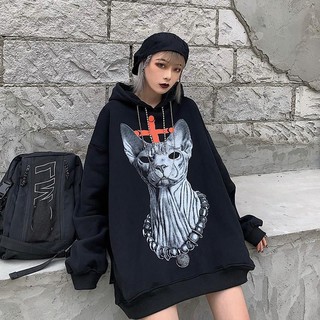 áo nỉ mèo có mũ