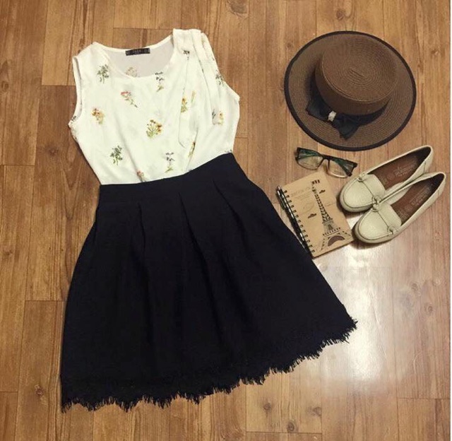 Chân váy pha ren | BigBuy360 - bigbuy360.vn