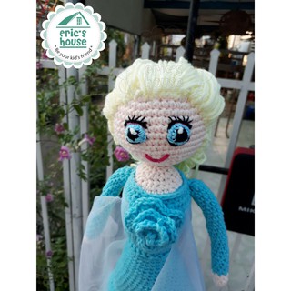 CÔNG CHÚA ELSA LEN HANDMADE- ERIC'S HOUSE