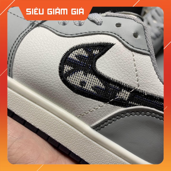 [BÁN CHẠY NHẤT SHOPEE] Giày Jordan, Giày Sneaker JD1 Dio Cổ Thấp Đế Trong, Da Cao Cấp, Đế Khâu Full Size Nam Nữ (36-43)