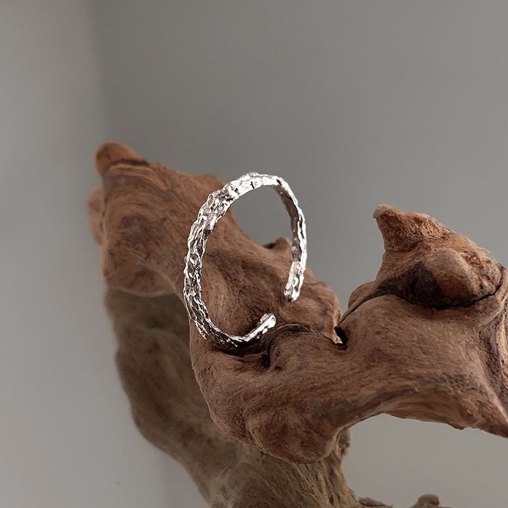 Nhẫn hở hợp kim thiết kế đơn giản có thể điều chỉnh kích cỡ