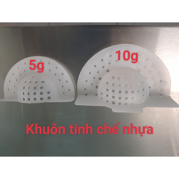 Khuôn tinh chế nhựa 5g và 10g giá rẻ