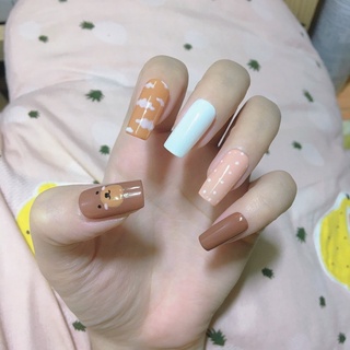 Nail box-Móng giả tự gắn-Móng úp thiết kế-[ Ảnh chụp thật ]