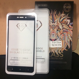 Kính full keo 5D glue Redmi 4a
