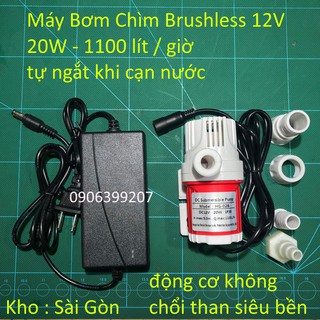 Bộ máy bơm chìm, bơm hồ cá hòn non bộ