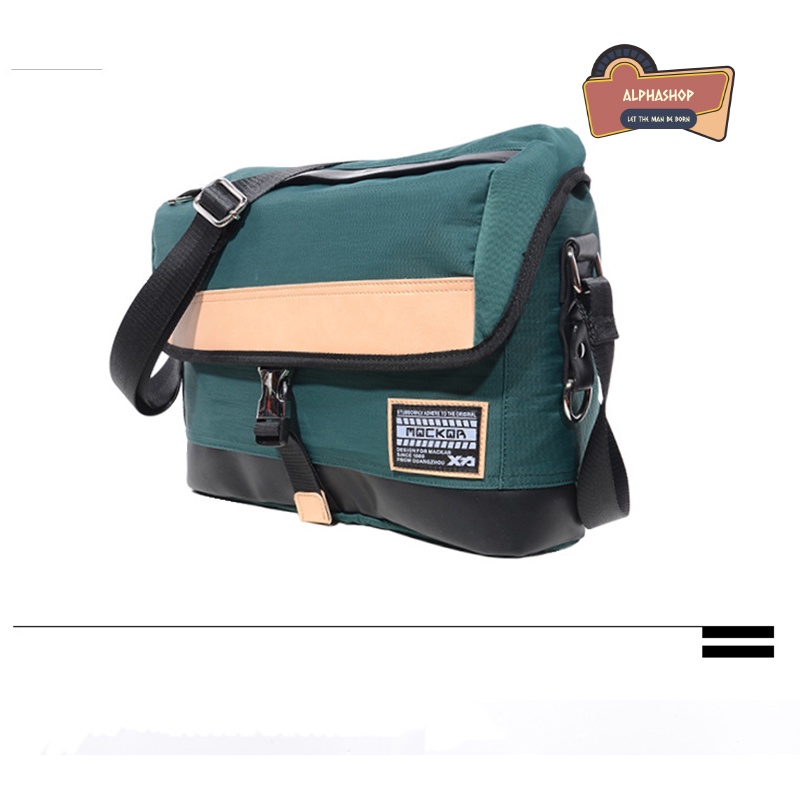 Túi Đeo Chéo Unisex Nam Nữ Canvas MACKAR - Chống Nước, Thời Trang, Không Gian Sử Dụng Lớn