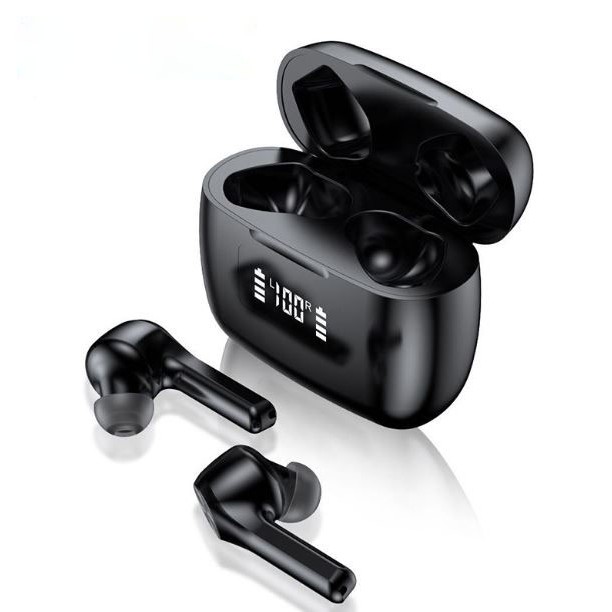 Tai nghe bluetooth true wireless CVT09 - có cảm ứng , đèn led , super bass - bảo hành đổi mới 1 tháng đầu tiên