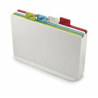 BỘ 4 THỚT JOSEPH JOSEPH INDEX LARGE GRAPHITE ( cỡ Lớn 34*24cm)