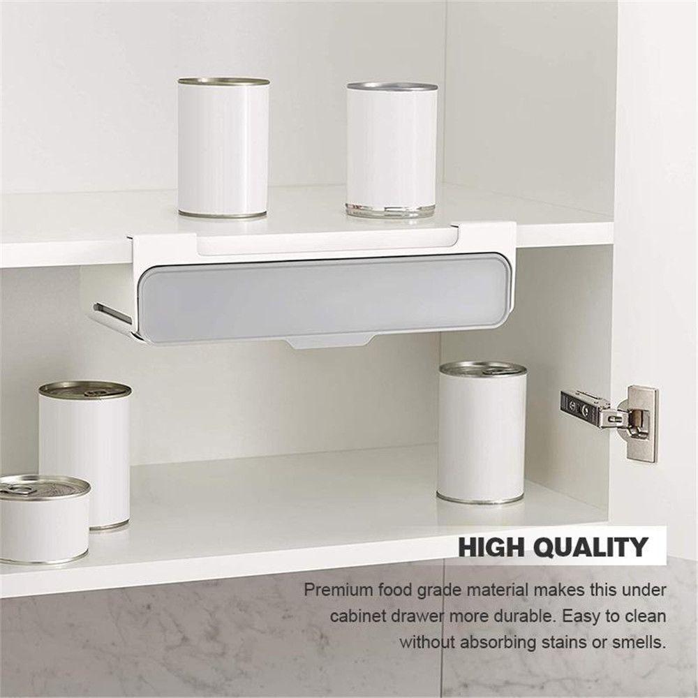 Kệ Đựng Gia Vị Tự Dính Tiện Dụng Cho Nhà Bếp