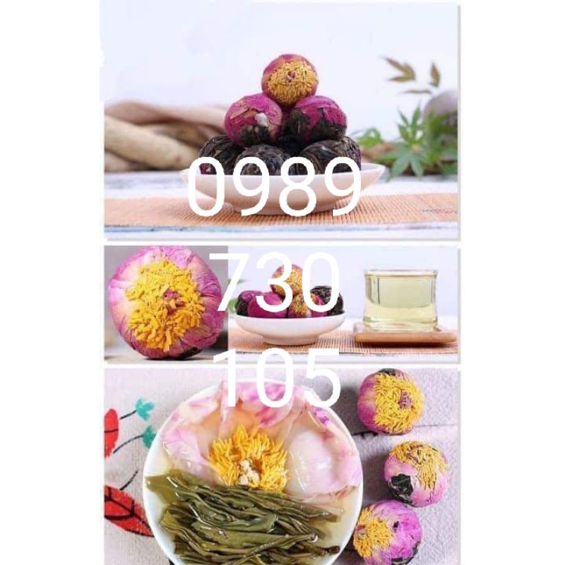 TRÀ HOA PHỔ NHĨ 1KG TRÀ TAN HOA NỞ ĐẬM ĐÀ