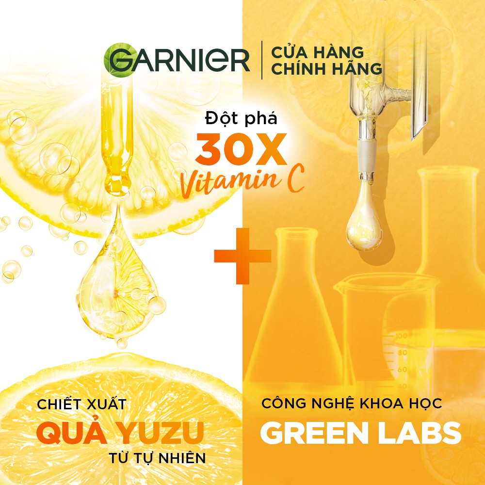 Tinh Chất Garnier Tăng Cường Sáng Da Mờ Thâm