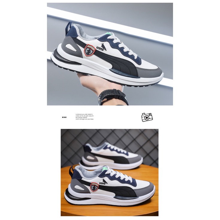 Giày Thể Thao Nam New 2022 , Mẫu Sneaker Nam Công Nghệ Mới Siêu Êm