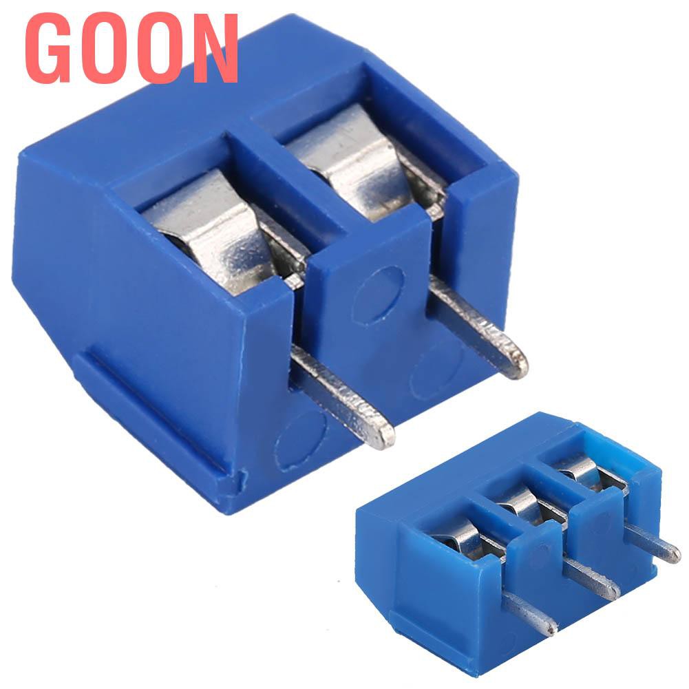 GOON Set 1 / 20 Đầu Nối Thiết Bị Đầu Cuối 3 Chấu 5.08mm