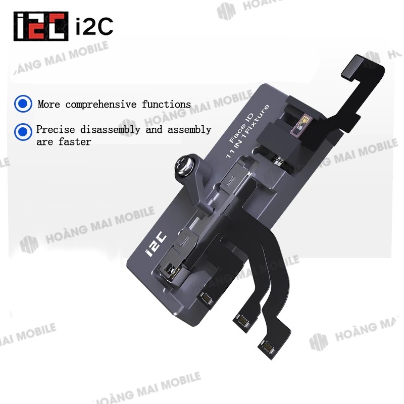 Đế kẹp làm FaceID hãng i2C từ X đến 12 Pro Max (11 in 1)