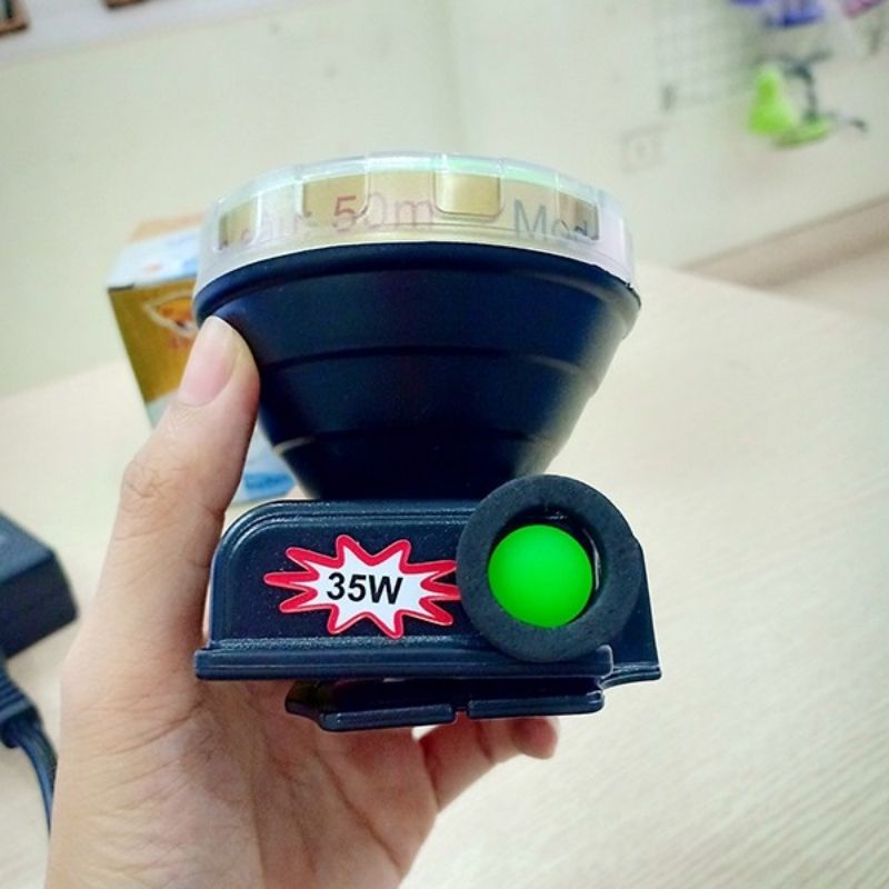Đèn pin đội đầu kl668 siêu tốt,siêu bền.Hàng loại 1 BH 12 tháng