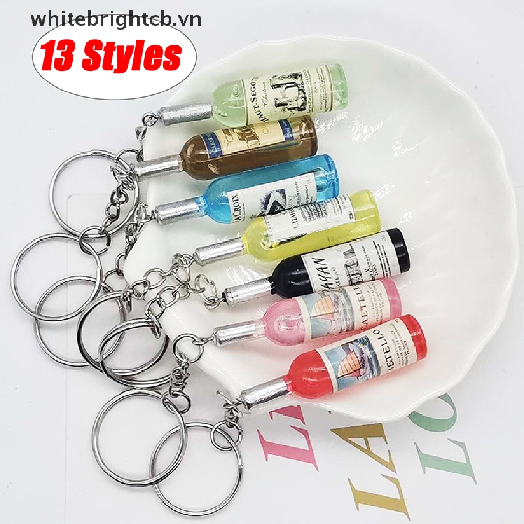 / / Myvn / / Móc Khóa Hình Chai Bia Bằng Acrylic Nhiều Kiểu Dáng Khác Nhau Dùng Làm Quà Tặng