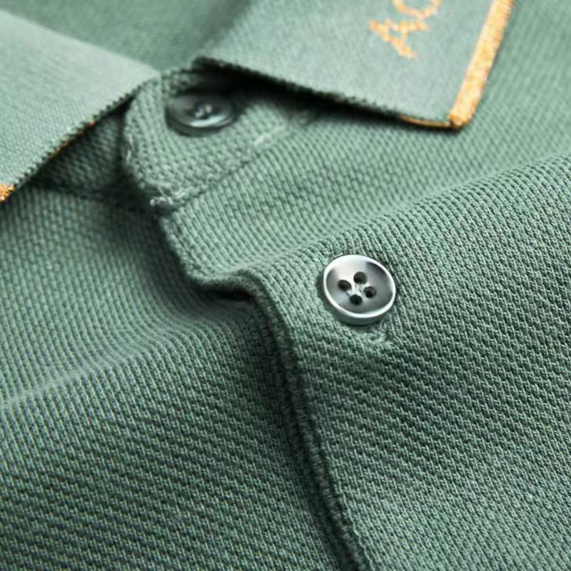 Áo Thun POLO Tay Ngắn Dáng Rộng Thêu Họa Tiết Thời Trang Mùa Hè Cho Nam