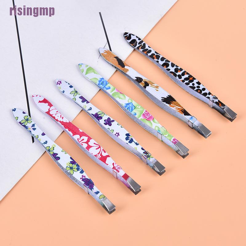 1 Dụng Cụ Kéo Lông Mày Bằng Thép Không Gỉ Tiện Dụng