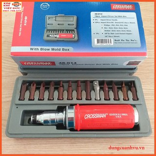 Bộ tô vít đóng 13 mũi cao cấp CROSSMAN 48-014 - Bộ tuốc nơ vít đóng CROSSMAN PROFESSIONAL