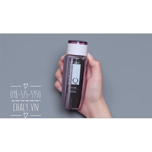 Nước hoa hồng siêu năng chống lão hoá DHC Q Lotion 160ml Nhật