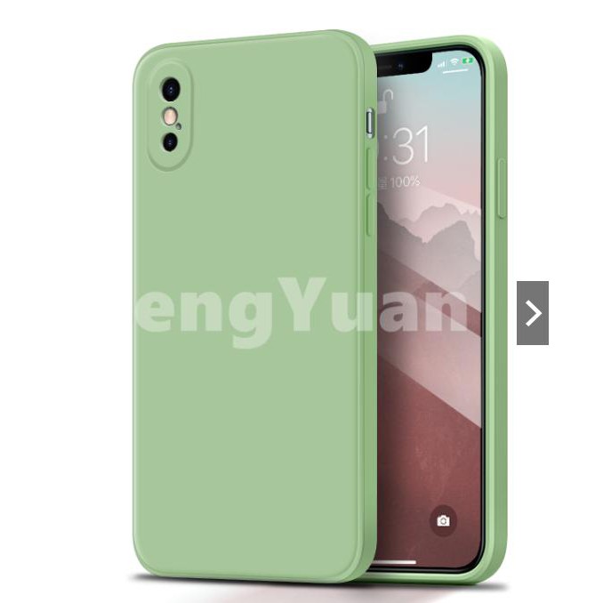 Ốp lưng dẻo màu cạnh vuông iPhone XR/11PRO/7G/11Promax/11/Xsmax/7plus/8plus