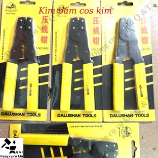 Kìm bấm cos , Kềm bấm cos kim dây điện dalushan
