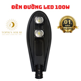 Đèn đường led lá công suất 100w - 220v - ánh sáng trắng - giá rẻ