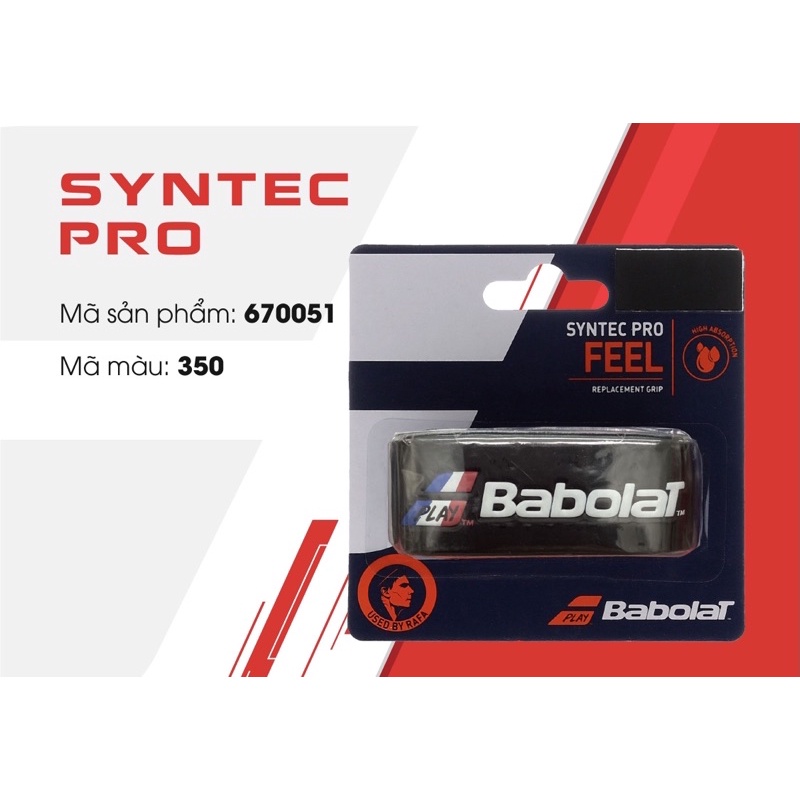 Babolat Syntec Pro - quấn cốt  màu đen