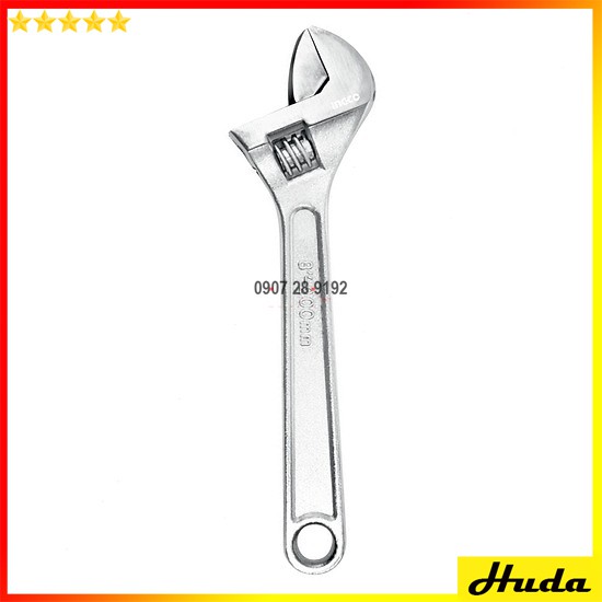 Mỏ lết mạ chrome Ingco 10&quot;/250mm - HADW131102 LKJ