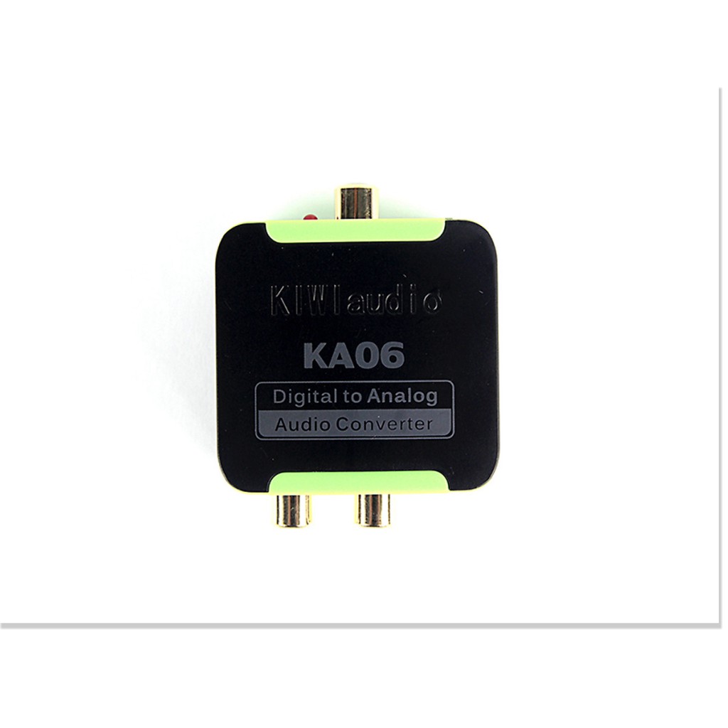 Bộ chuyển đổi âm thanh KIWI từ Optical sang Analog KA-06 - Hàng chính hãng