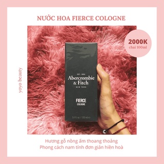 [Chính Hãng] Nước Hoa Nam Abercrombie & Fitch Fierce Cologne Hàng Nguyên Seal
