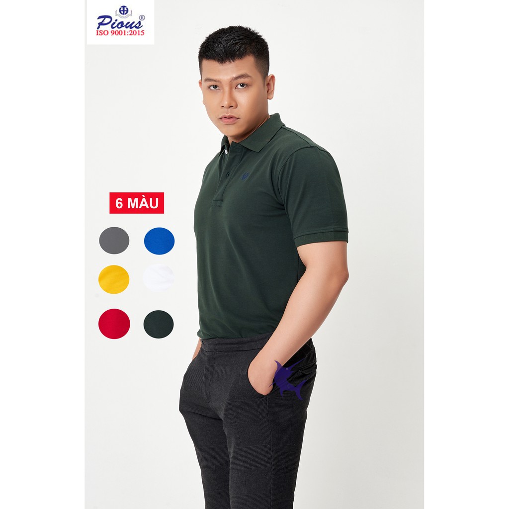 Áo thun Polo nam cổ bẻ vải cá sấu cao cấp pious ATPL0080