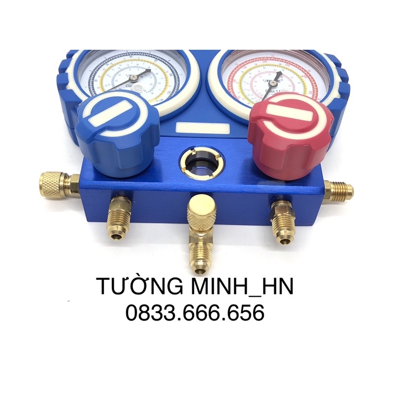 Bộ đồng hồ nạp gas điều hoà, tủ lạnh VALUE chính hãng (bộ đồng hồ nạp gas cho thợ điện lạnh)