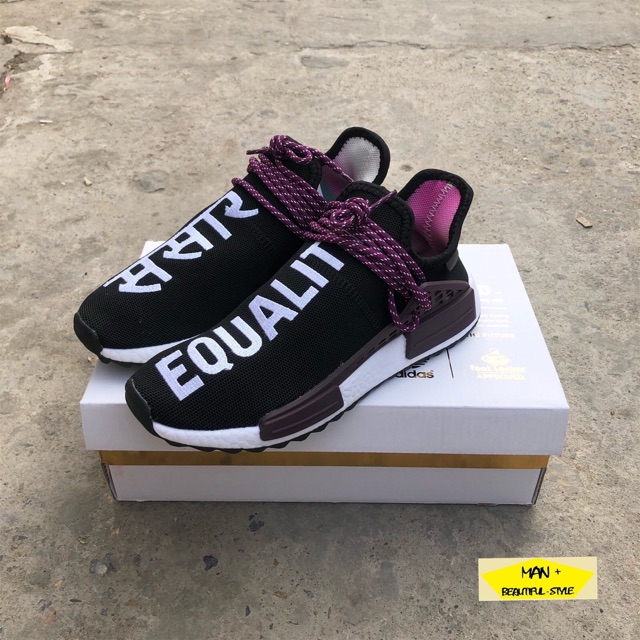 (Full box) Giày thể thao adidas NMD HUMAN RACE đen