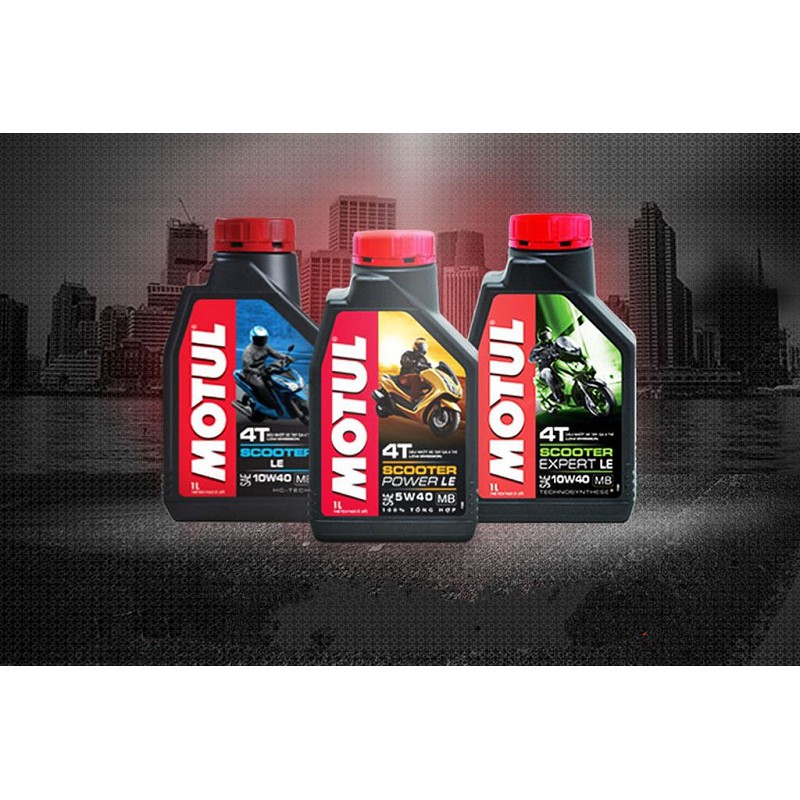 Dầu nhớt xe máy cao cấp MOTUL chính hãng các loại