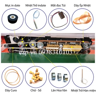 Phụ kiện máy hàn miệng ép túi