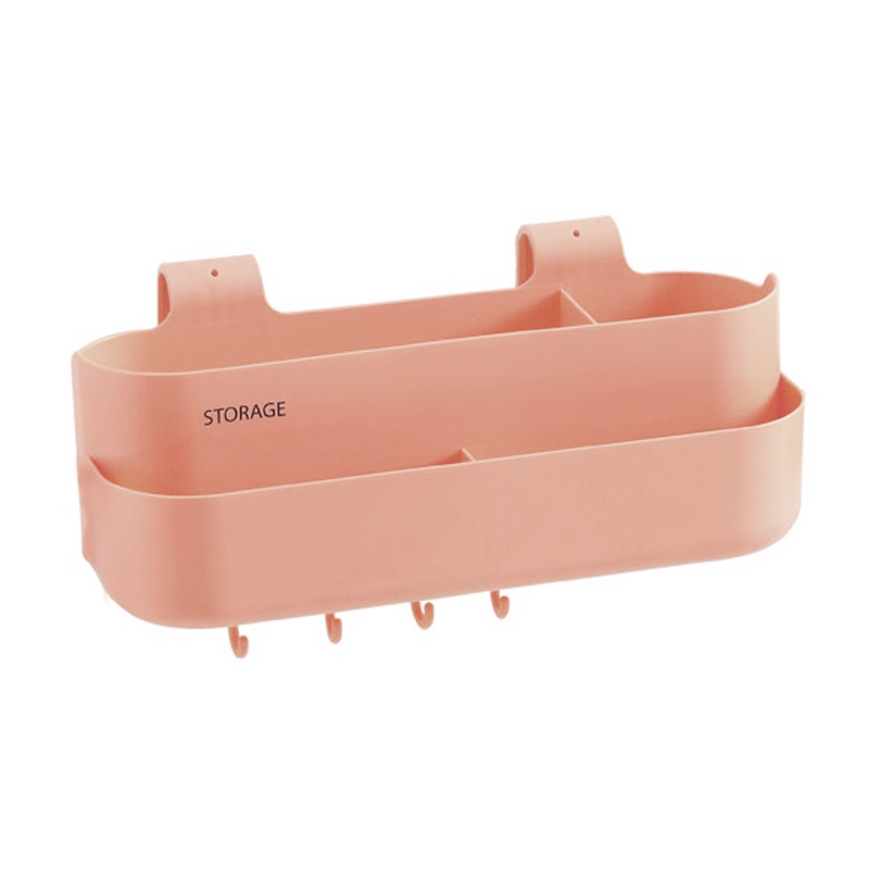 Giỏ Đựng Đồ 2 Tầng Có Móc Treo Tiện Dụng Cho Phòng Ngủ / Ký Túc Xá