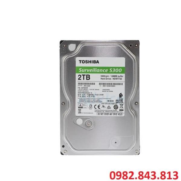 Ổ cứng chuyên dụng TOSHIBA dùng cho Camera 1T TOSHIBA, 2T TOSHIBA, 3T TOSHIBA CHÍNH HÃNG, BH 3 NĂM